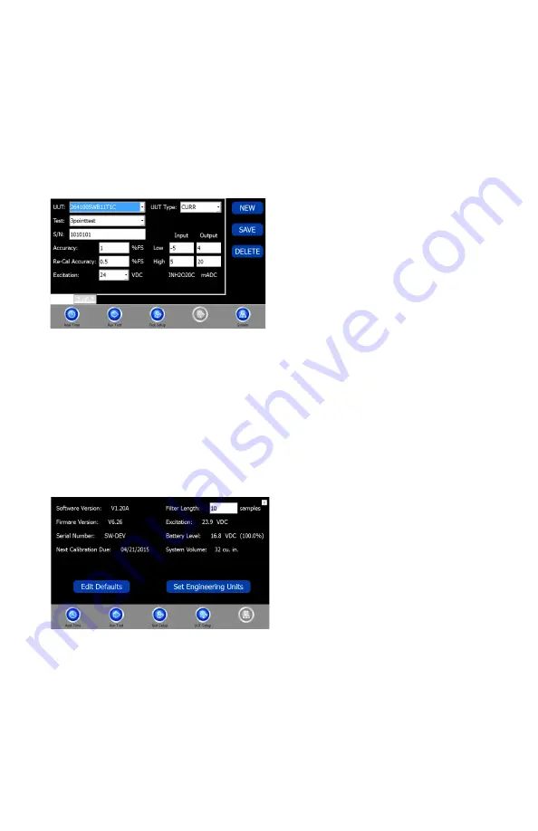 Setra Systems MicroCal User Manual Download Page 10