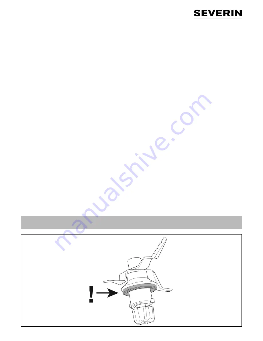 SEVERIN KM 3895 James the Wondermachine Instructions For Use Manual Download Page 5