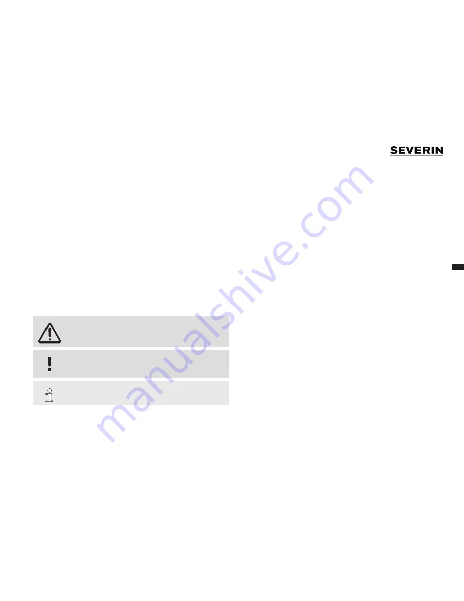 SEVERIN MW 7854 Manual Download Page 3