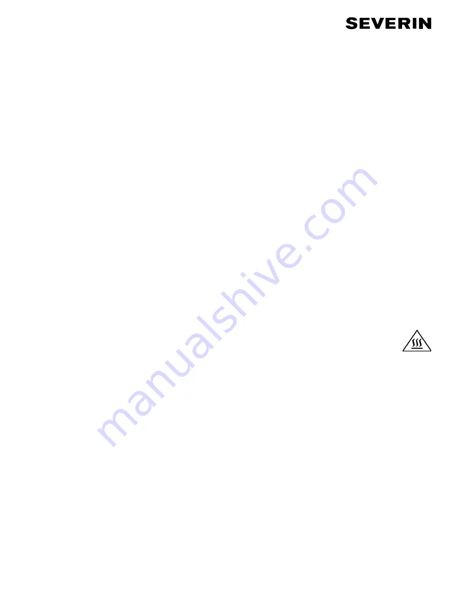 SEVERIN MW 9675 Instructions For Use Manual Download Page 5