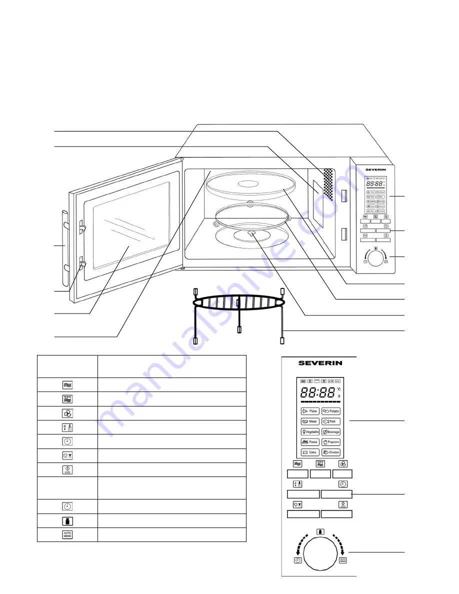 SEVERIN MW 9675 Instructions For Use Manual Download Page 44