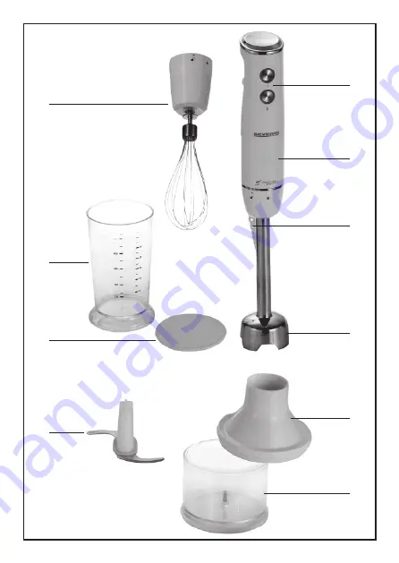 SEVERIN SM-3799 Instructions For Use Manual Download Page 3