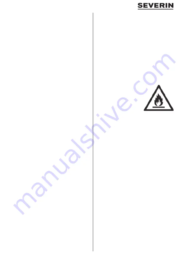 SEVERIN VKS 8815 Instructions For Use Manual Download Page 3