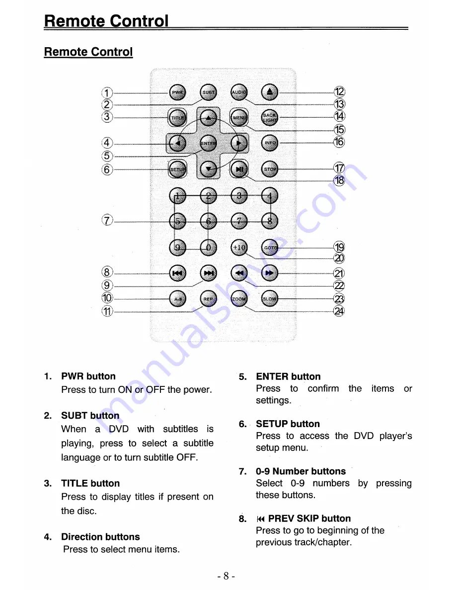 SEVIC sv070170d Operating Manual Download Page 9