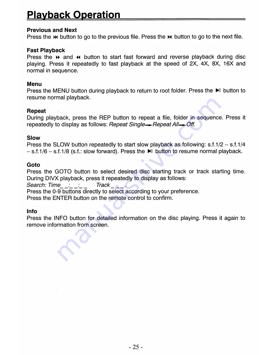 SEVIC sv070170d Operating Manual Download Page 26