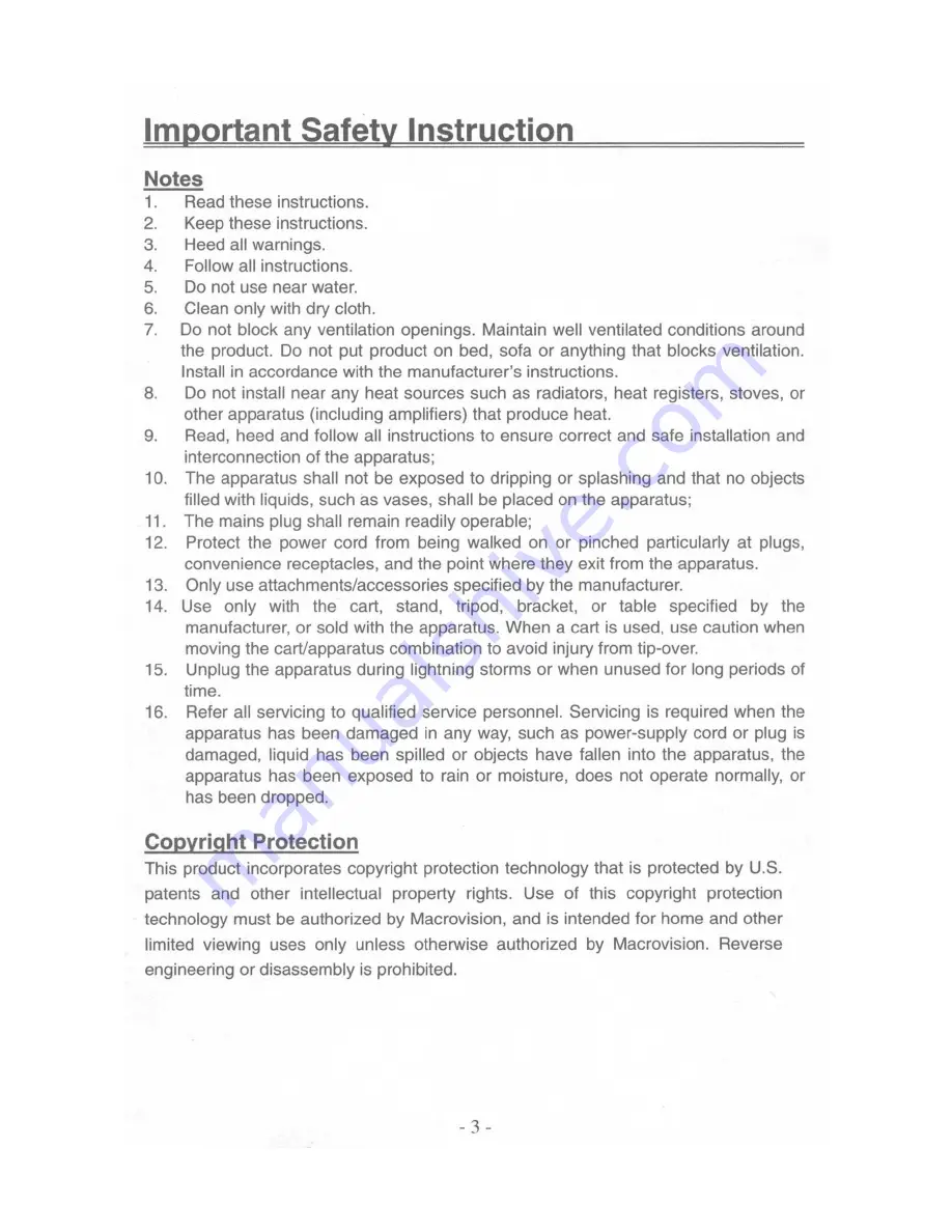 SEVIC Vision Liberty Combo1SV070170D Operating Manual Download Page 4