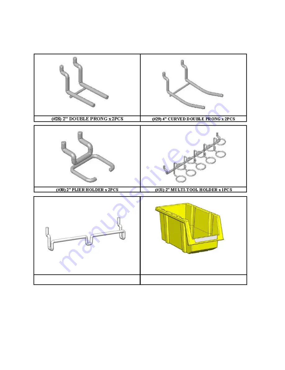 Seville Classics 20226 Assembly Instructions Download Page 3