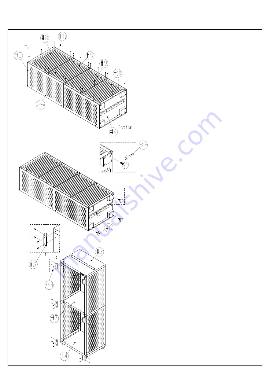 Seville Classics UltraHD 20164 Assembly Instructions Manual Download Page 11