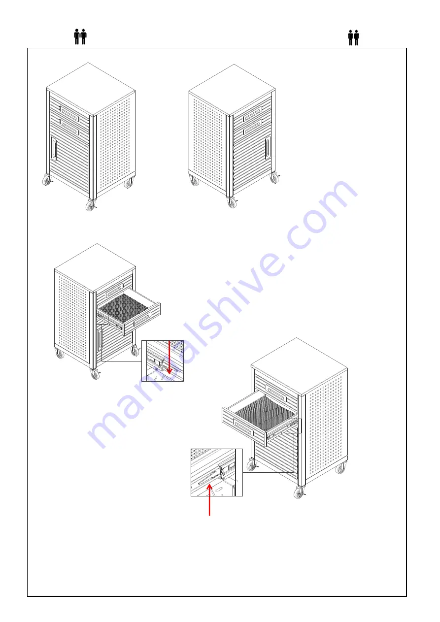 Seville Classics UltraHD 20213 Assembly Instructions Manual Download Page 12