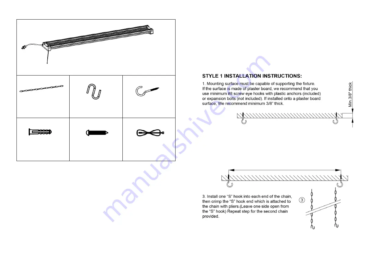 Seville Classics UltraHD Series Assembly Instructions Download Page 2