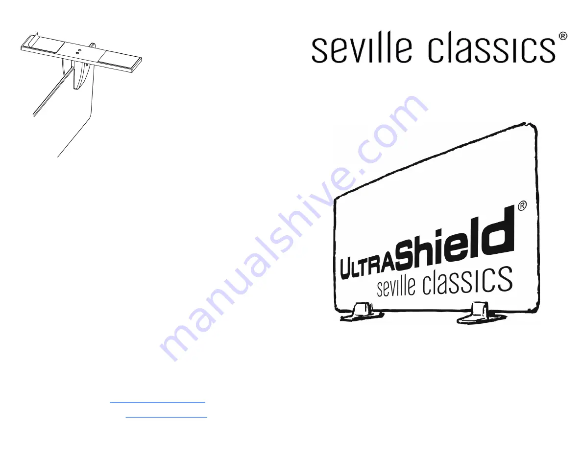 Seville Classics UltraShield WEB657 Quick Start Manual Download Page 1