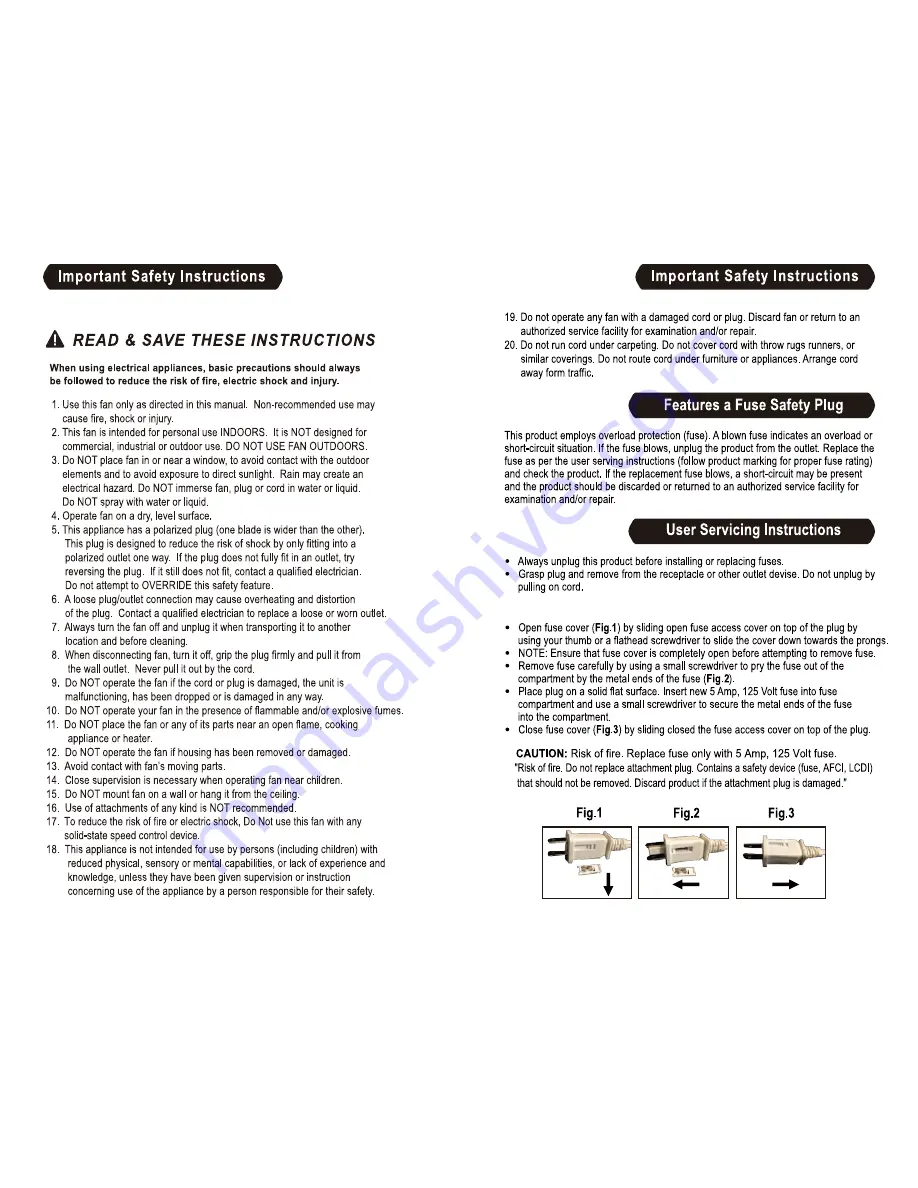 Seville Classics ULTRASlimline 10202 Instruction Manual Download Page 2