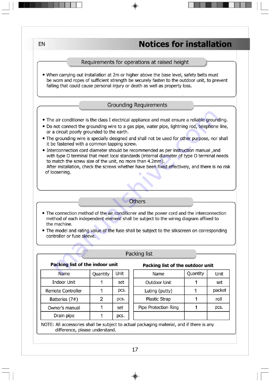 Sevra SEV-09DA Owner'S Manual Download Page 51