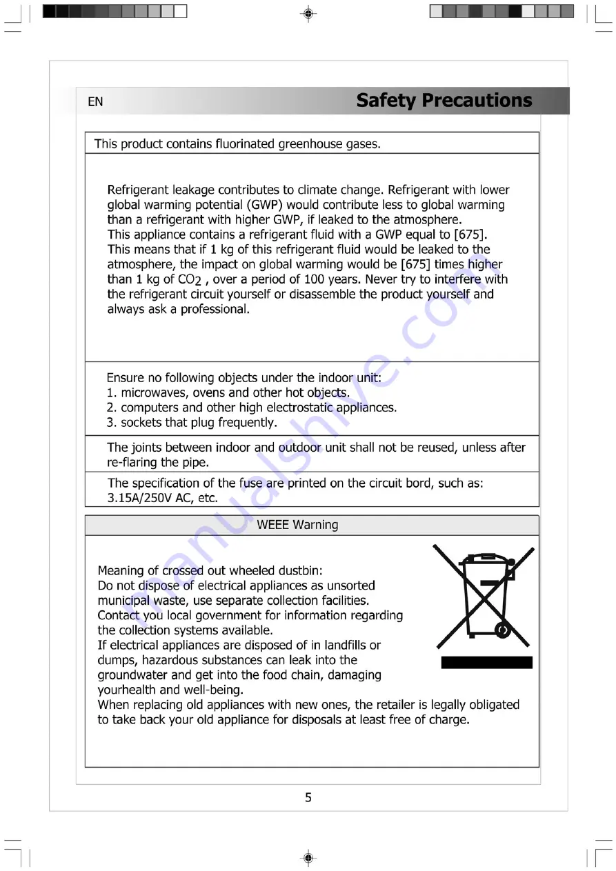 Sevra SEV-09FV Owner'S Manual Download Page 39