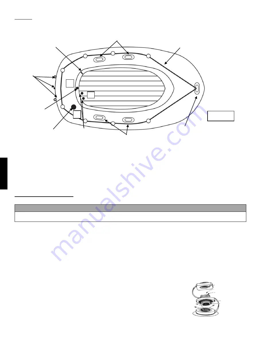 Sevylor Caravelle K105 Owner'S Manual Download Page 62