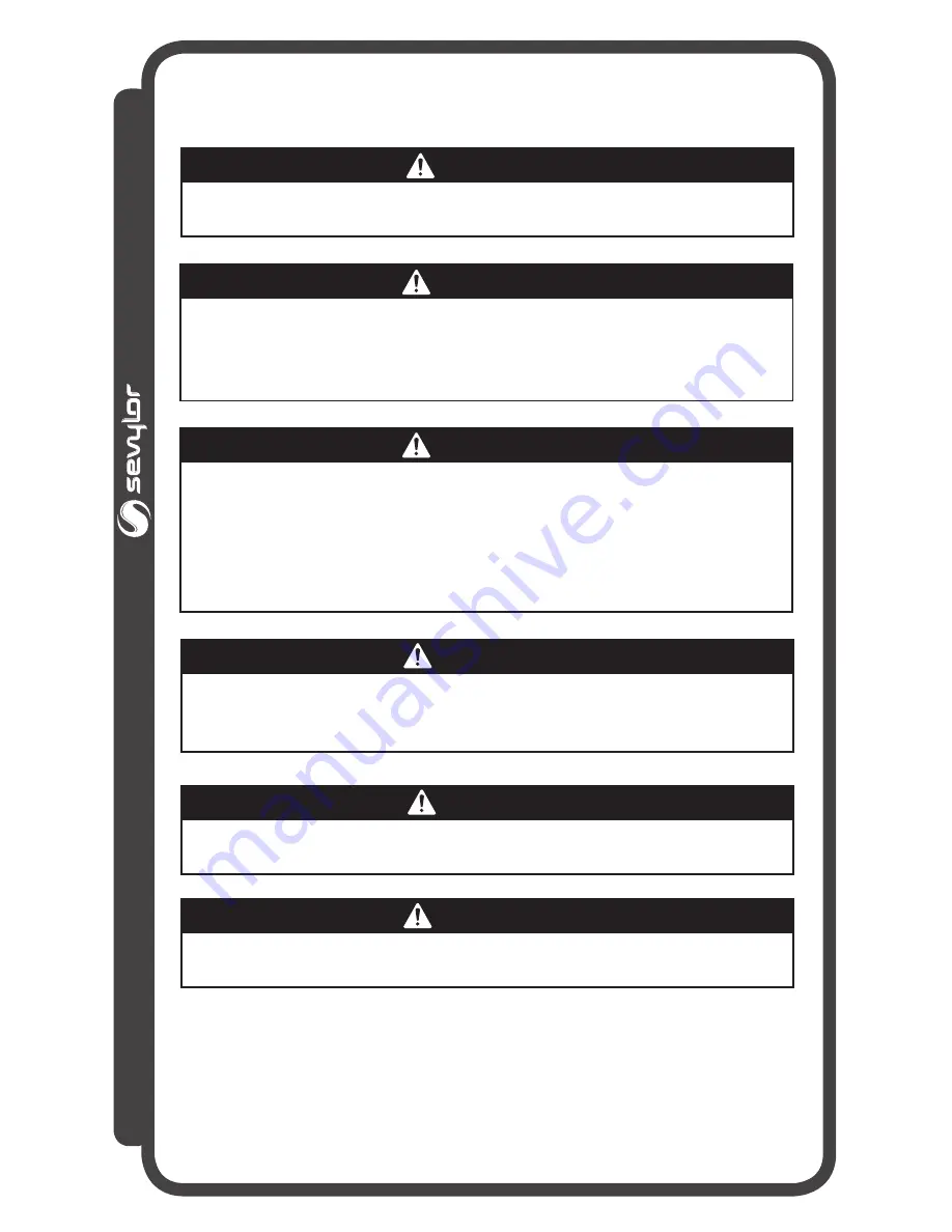 Sevylor Colossus 2 Person Boat Instructions And Warnings Download Page 2