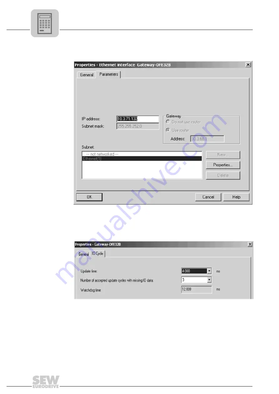 SEW-Eurodrive DFE32B PROFINET IO Manual Download Page 40