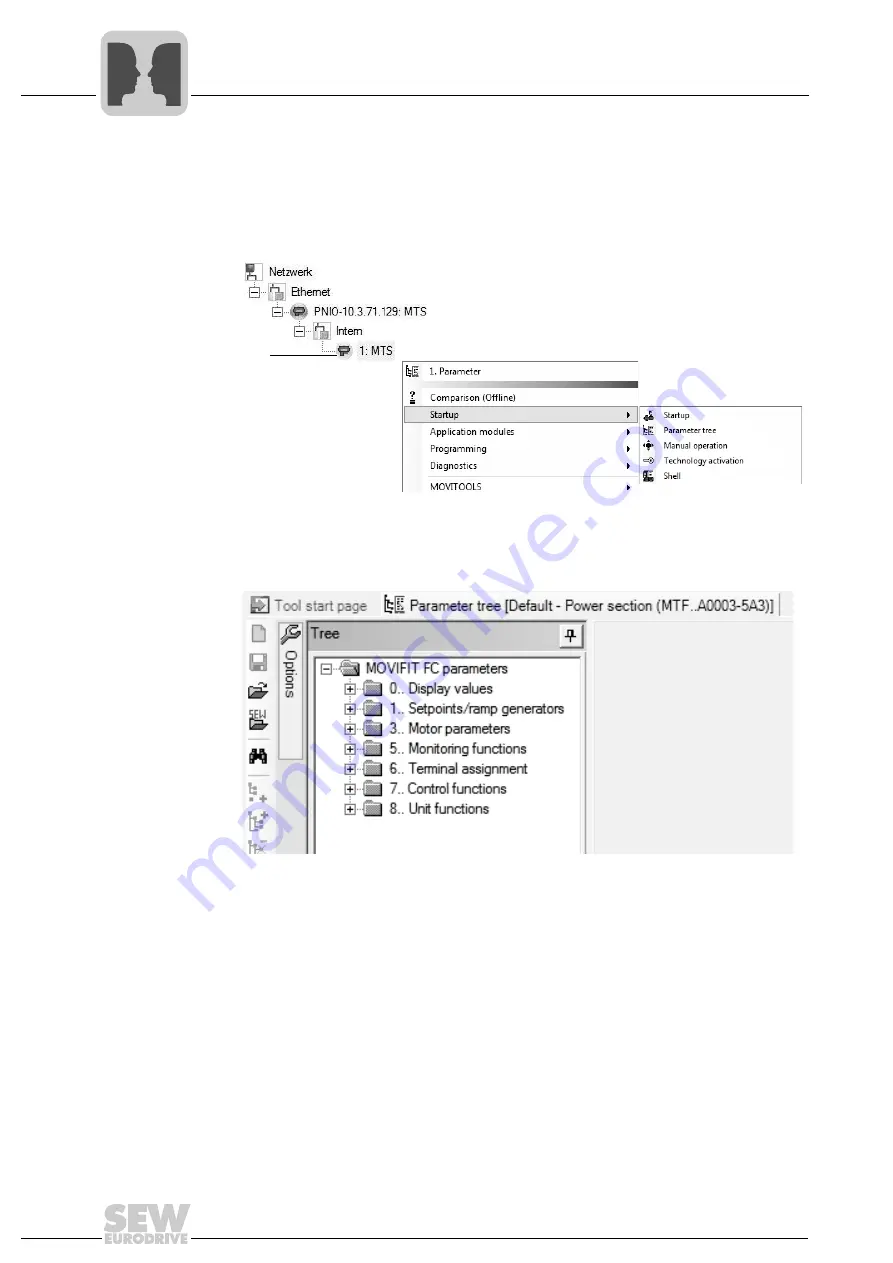 SEW-Eurodrive DFE32B PROFINET IO Manual Download Page 98