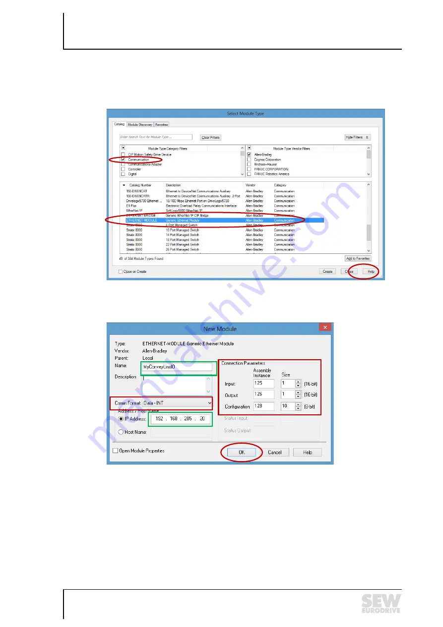 SEW-Eurodrive ECDriveS ECIO-8-24-00 Скачать руководство пользователя страница 40