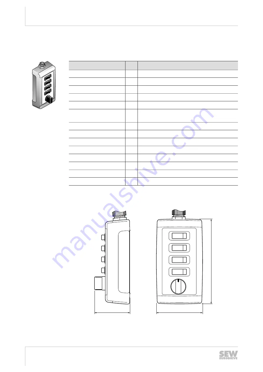 SEW-Eurodrive GBG10 A Series Addendum To The Operating Instructions Download Page 16