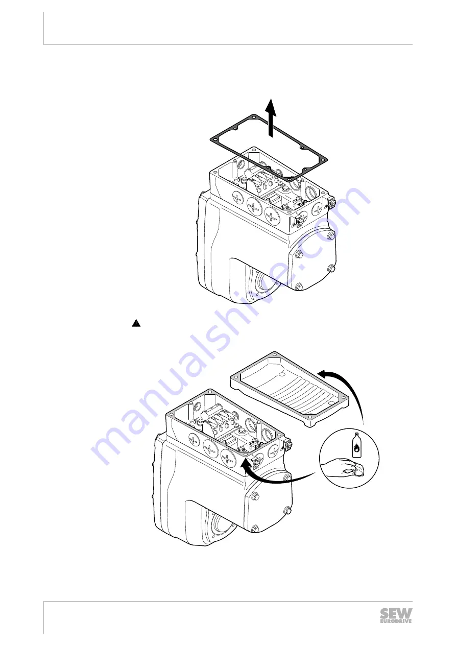 SEW-Eurodrive MGFAT1-DSM-C/PE Operating Instructions Manual Download Page 78