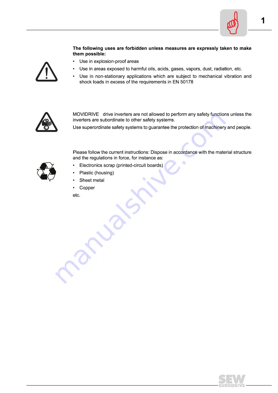 SEW-Eurodrive MOVIDRIVE compact MCH4 A Series Скачать руководство пользователя страница 5