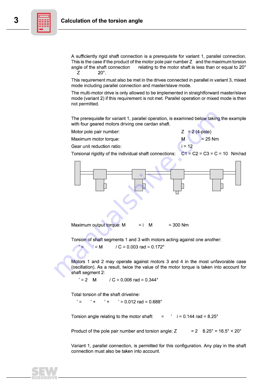 SEW-Eurodrive MOVIDRIVE compact MCH4 A Series Manual Download Page 12