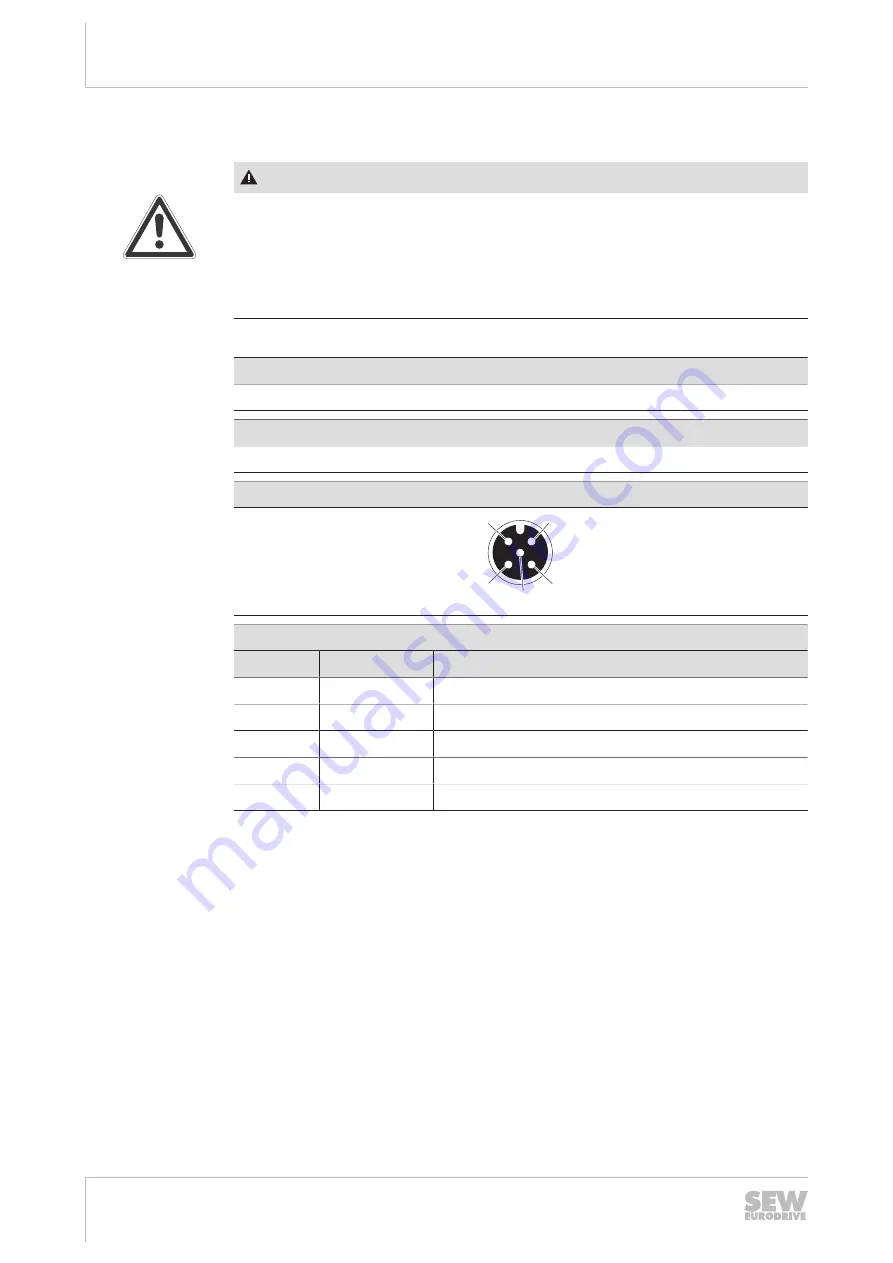 SEW-Eurodrive MOVIGEAR MGFx-DSI Series Operating Instructions Manual Download Page 98