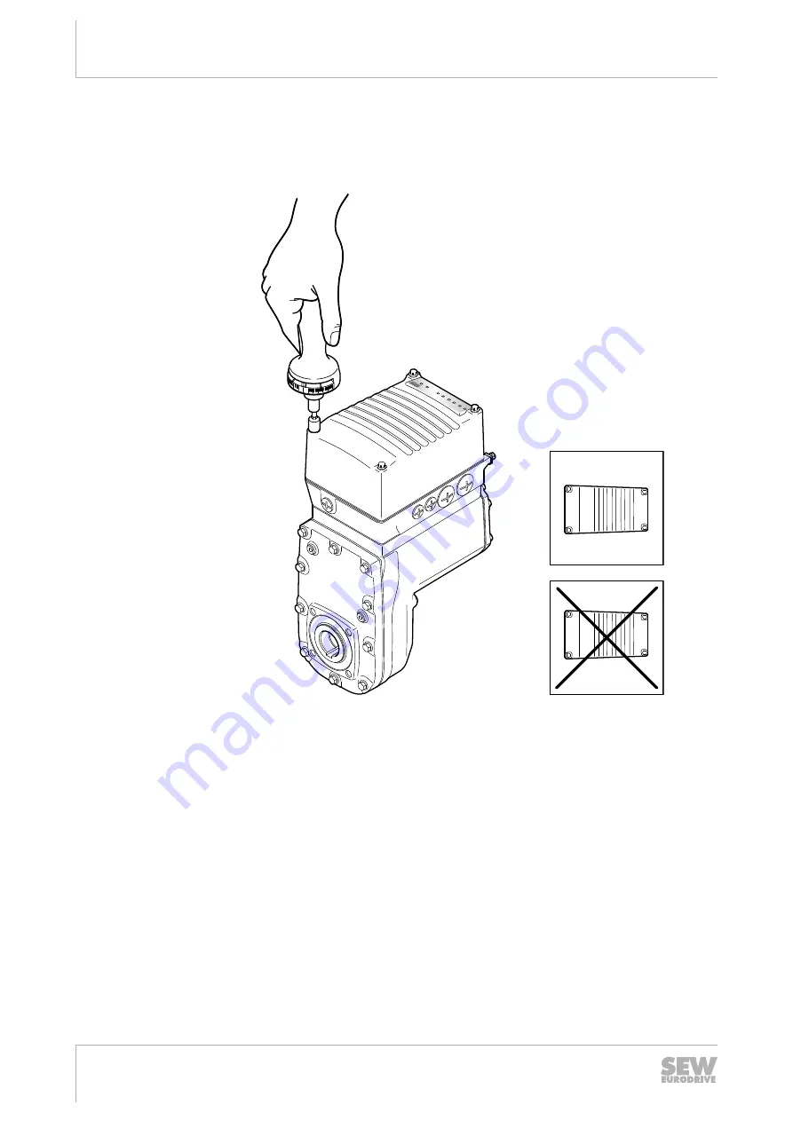 SEW-Eurodrive Movigear Performance MGF**-DFC-C Series Operating Instructions Manual Download Page 64