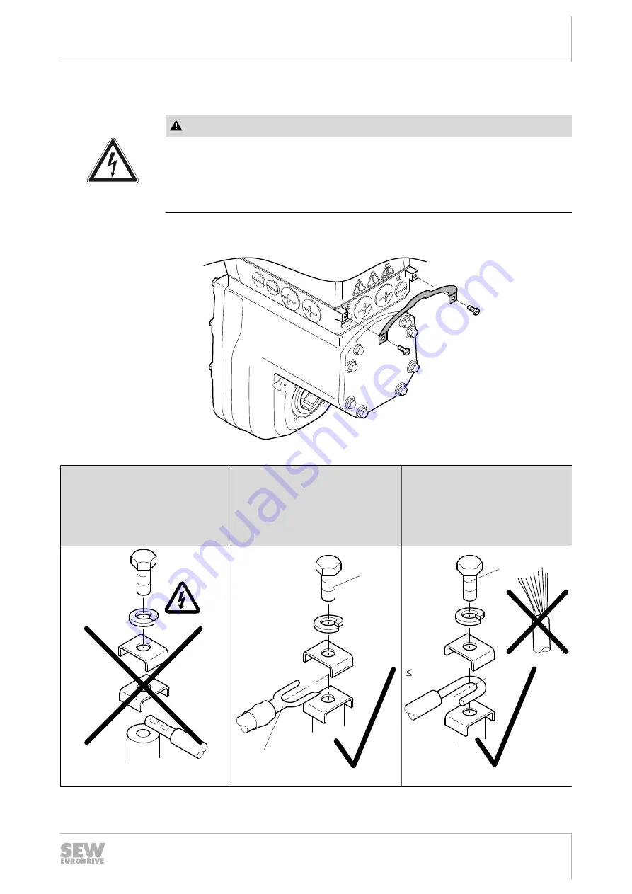 SEW-Eurodrive Movigear Performance MGF**-DFC-C Series Operating Instructions Manual Download Page 71