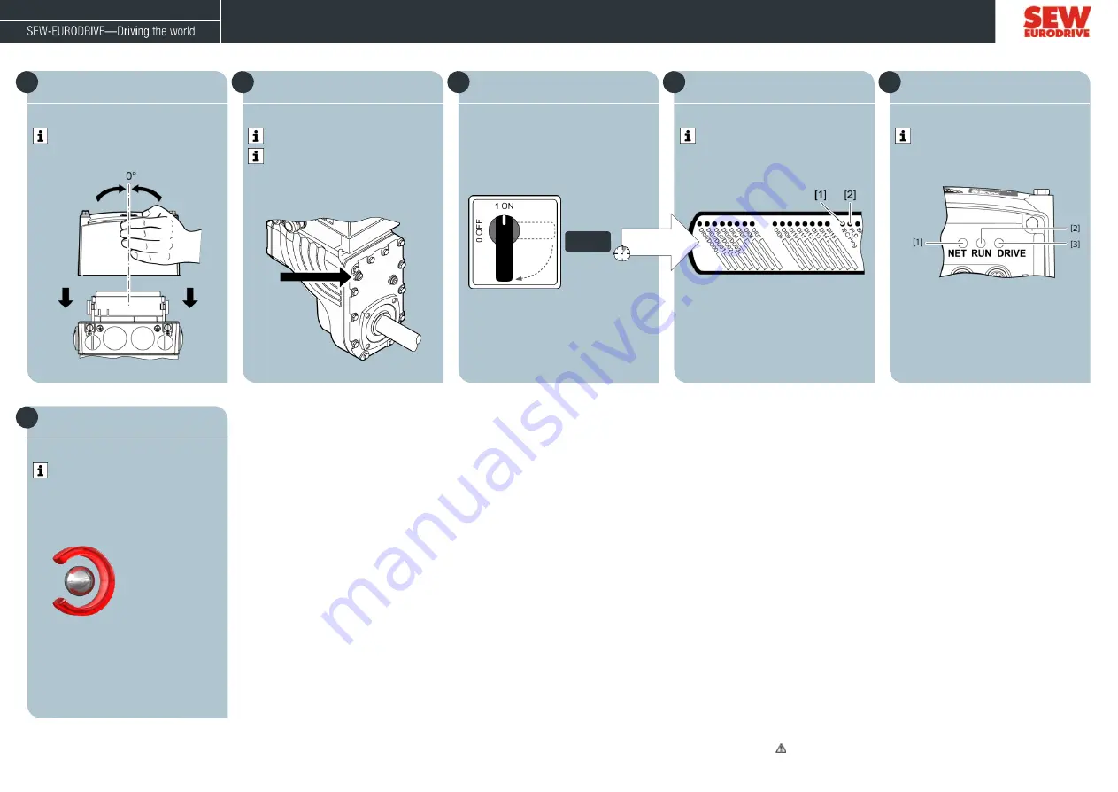 SEW-Eurodrive MOVIGEAR Quick Start Manual Download Page 2