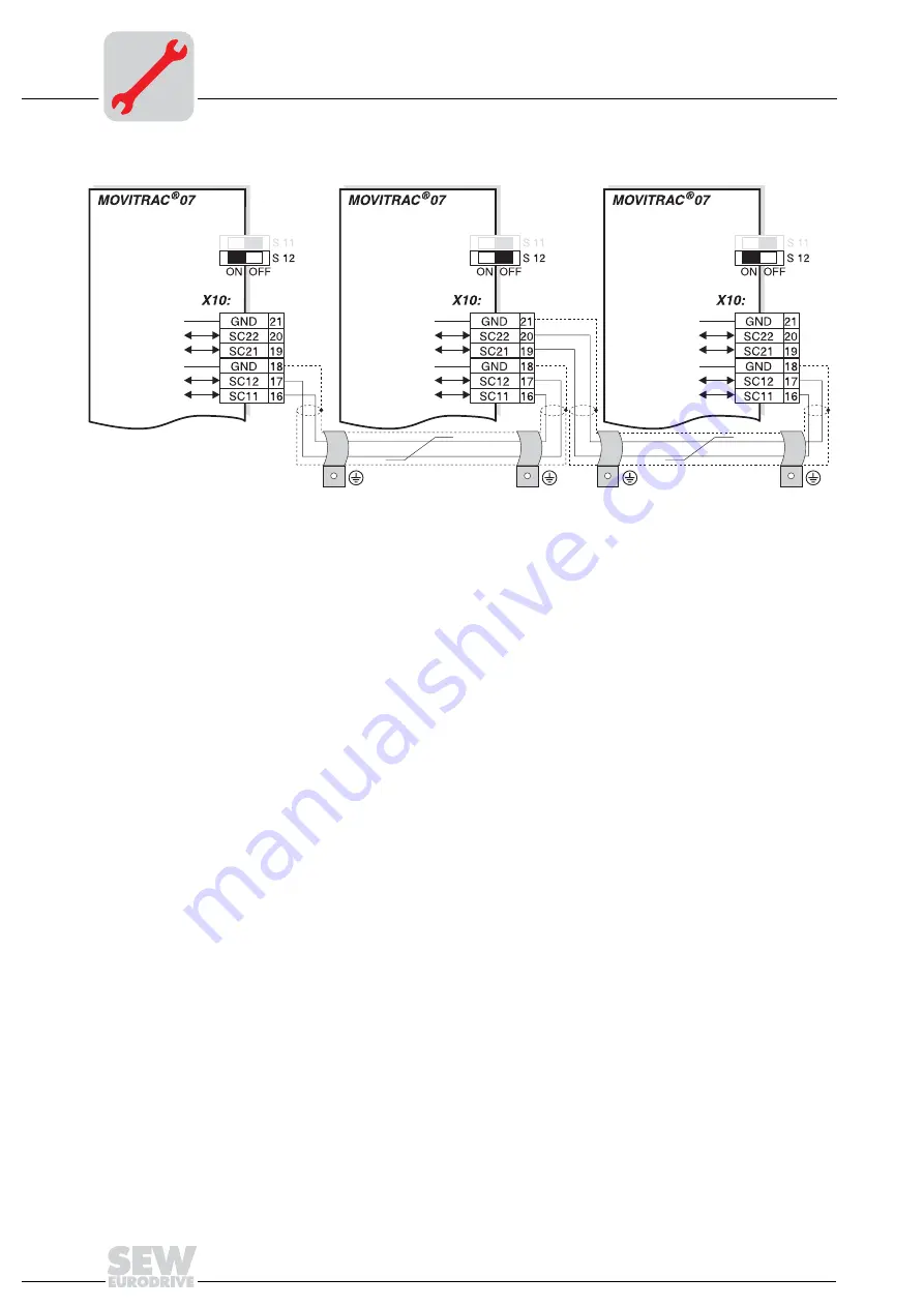 SEW-Eurodrive MOVITRAC 07 Скачать руководство пользователя страница 138