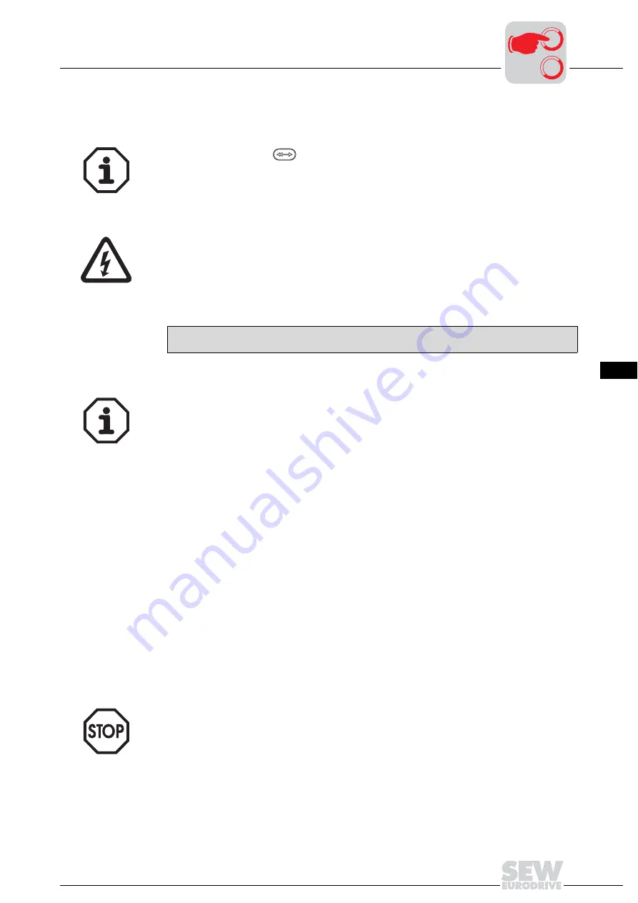 SEW-Eurodrive MOVITRAC 07 System Manual Download Page 139