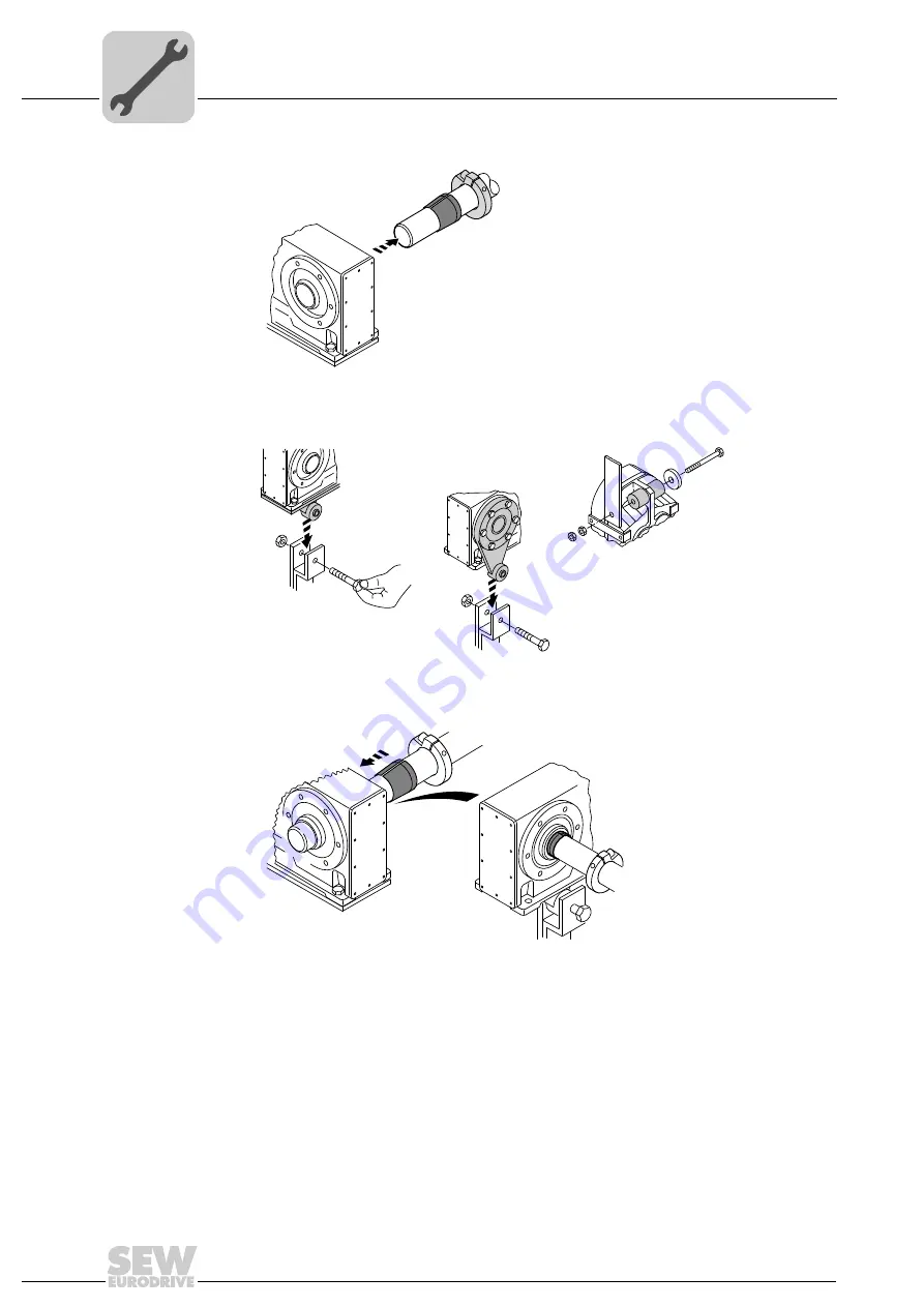 SEW-Eurodrive R17 DRS71S4 Скачать руководство пользователя страница 45