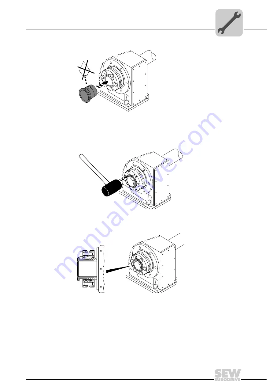 SEW-Eurodrive R17 DRS71S4 Скачать руководство пользователя страница 52