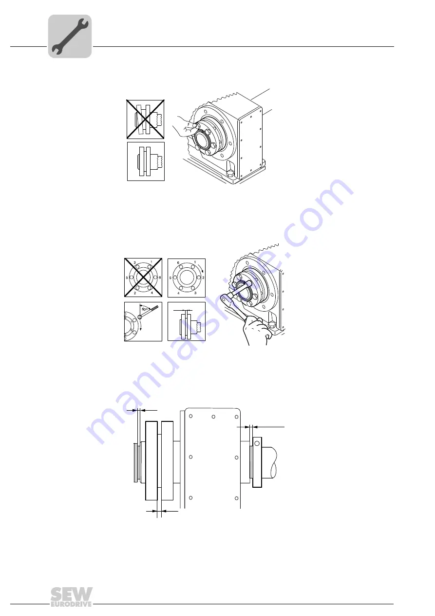 SEW-Eurodrive R17 DRS71S4 Assembly And Operating Instructions Manual Download Page 53