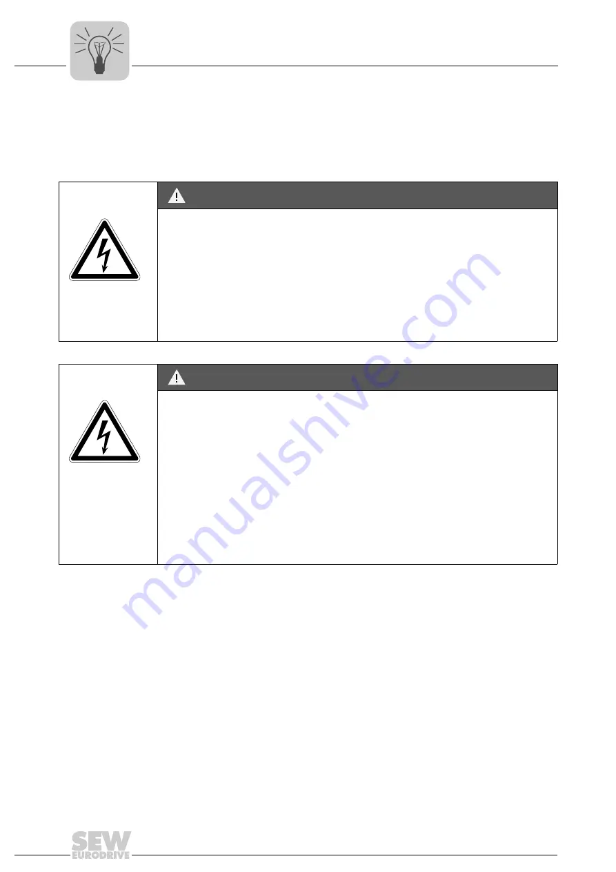 SEW MOVIAXIS MX Operating Instructions Manual Download Page 180