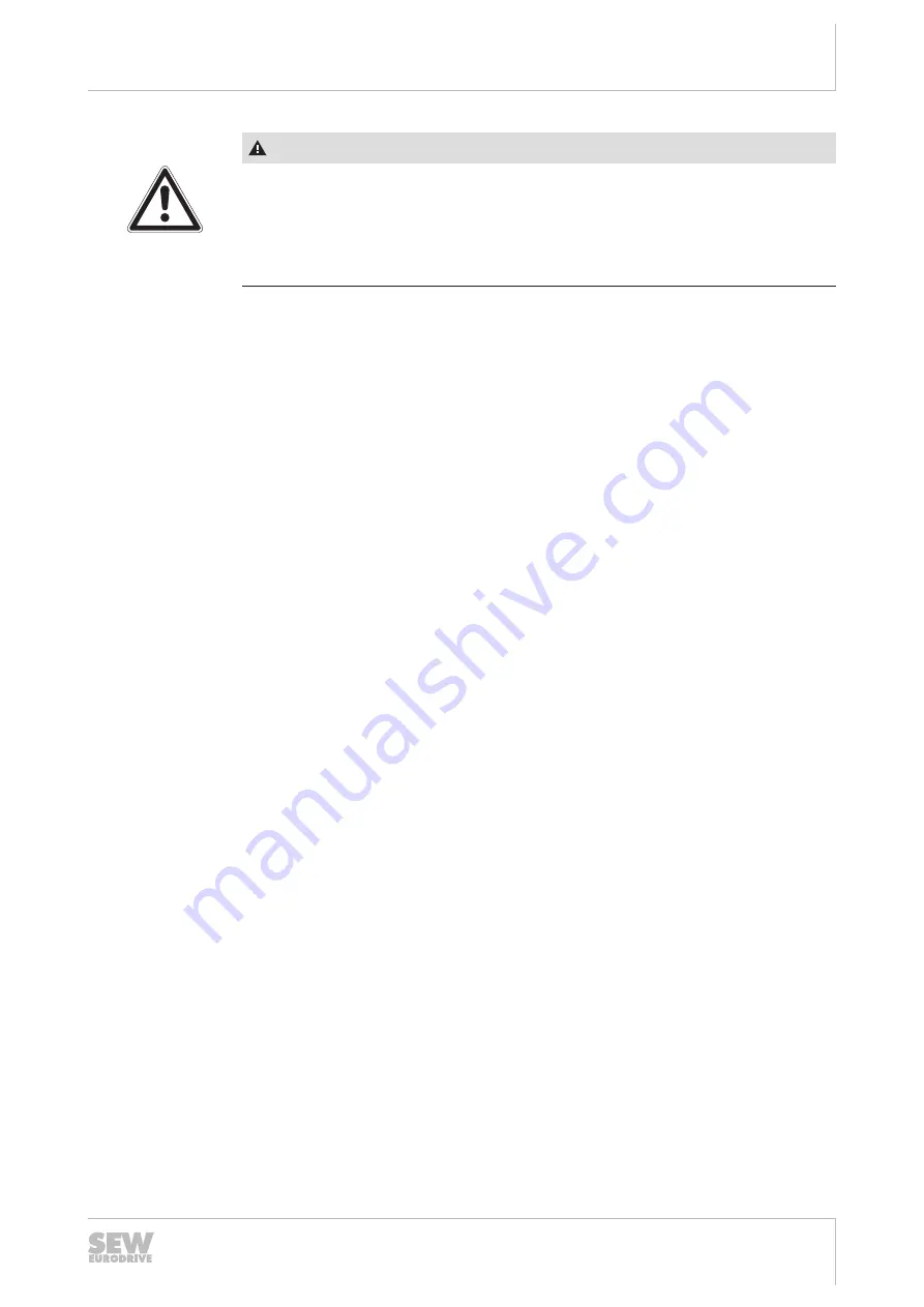 SEW Movidrive CS**A Series Manual Download Page 53