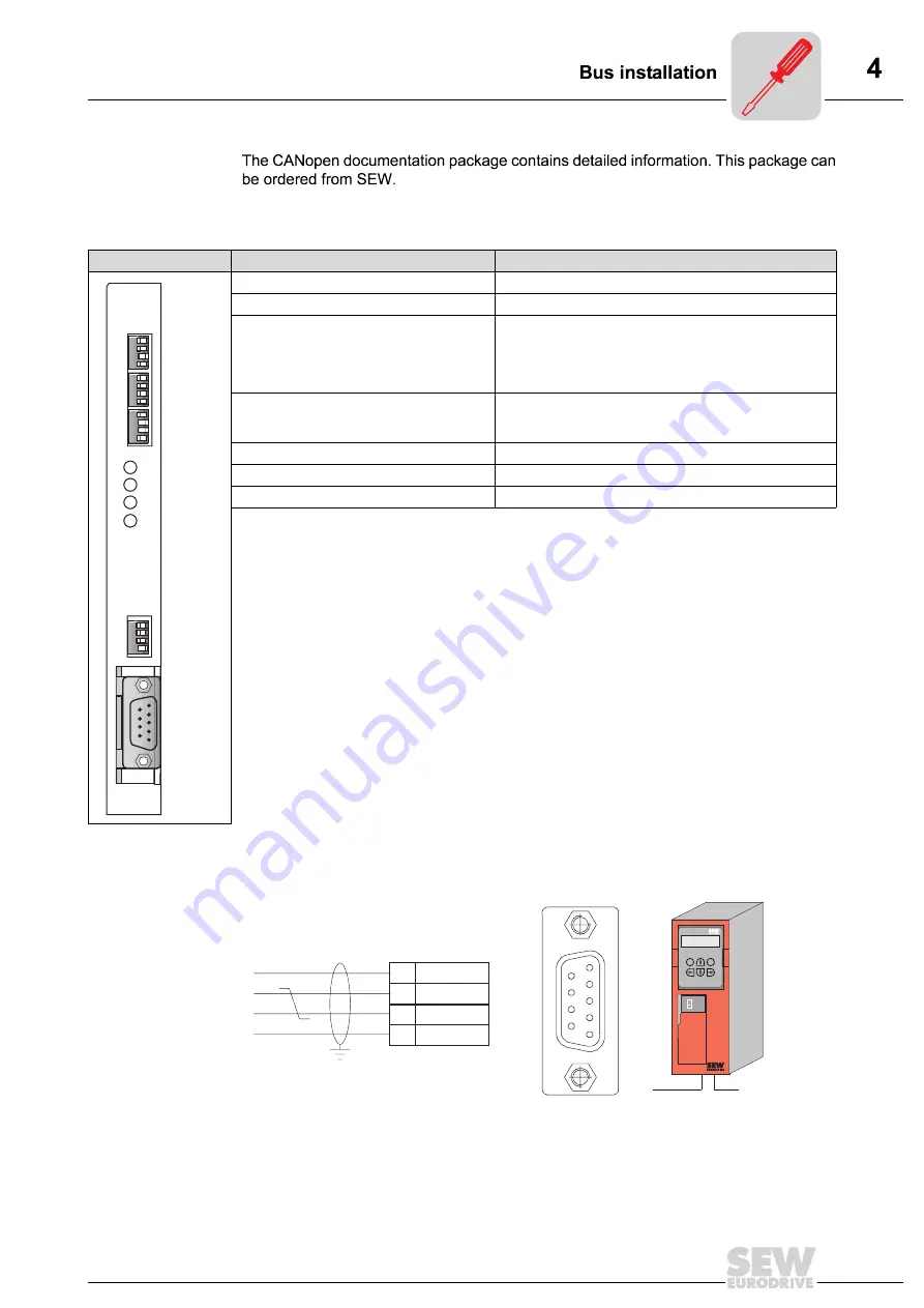 SEW movidrive md_60a Скачать руководство пользователя страница 21