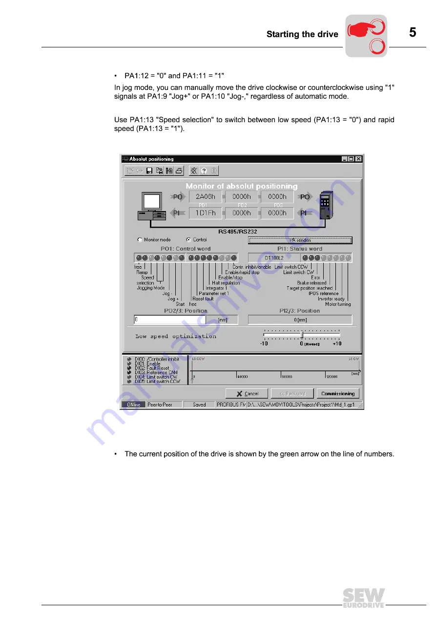 SEW movidrive md_60a User Manual Download Page 33