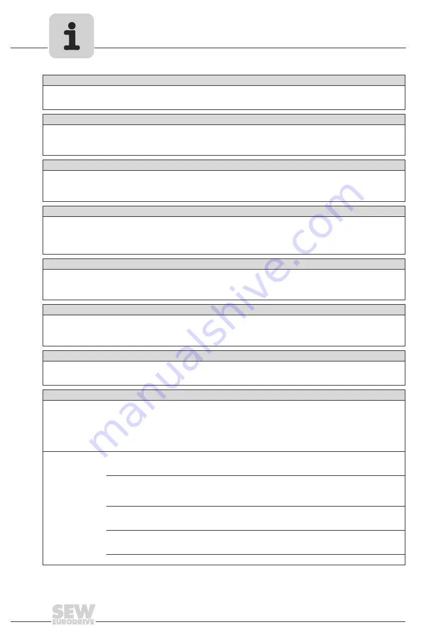 SEW MOVIDRIVE MDX61B Manual Download Page 46