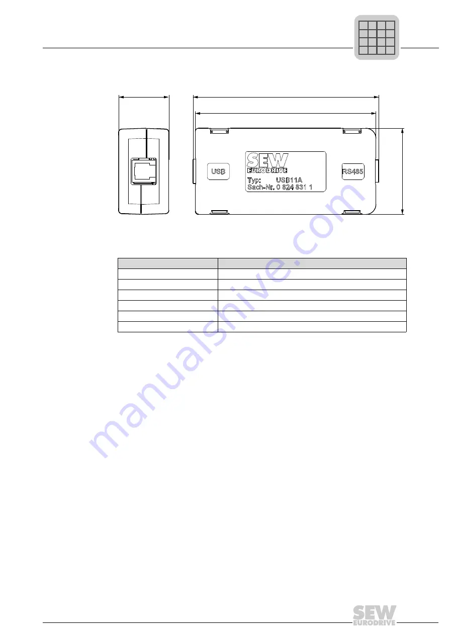 SEW Movitrac B Operation Instructions Manual Download Page 179