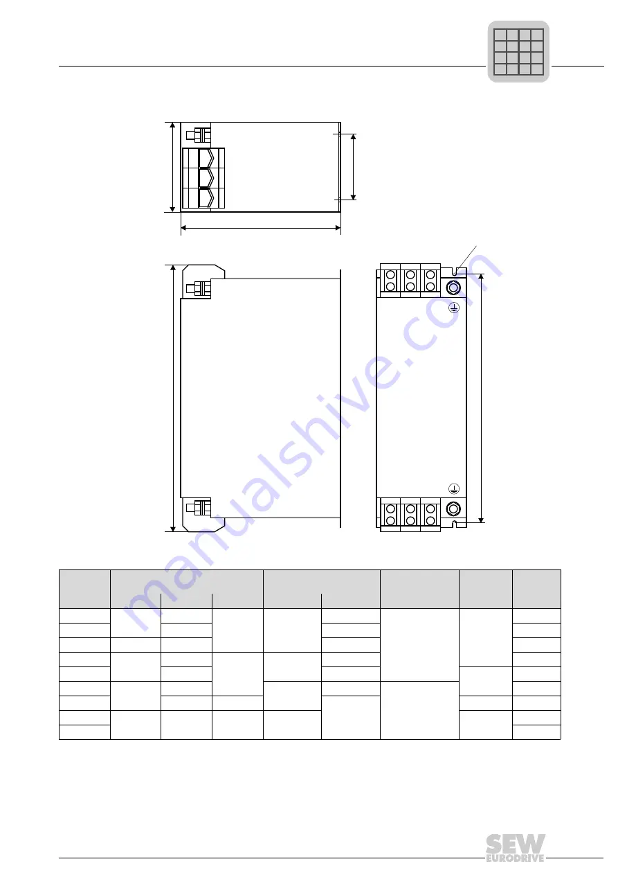 SEW Movitrac B Operation Instructions Manual Download Page 229