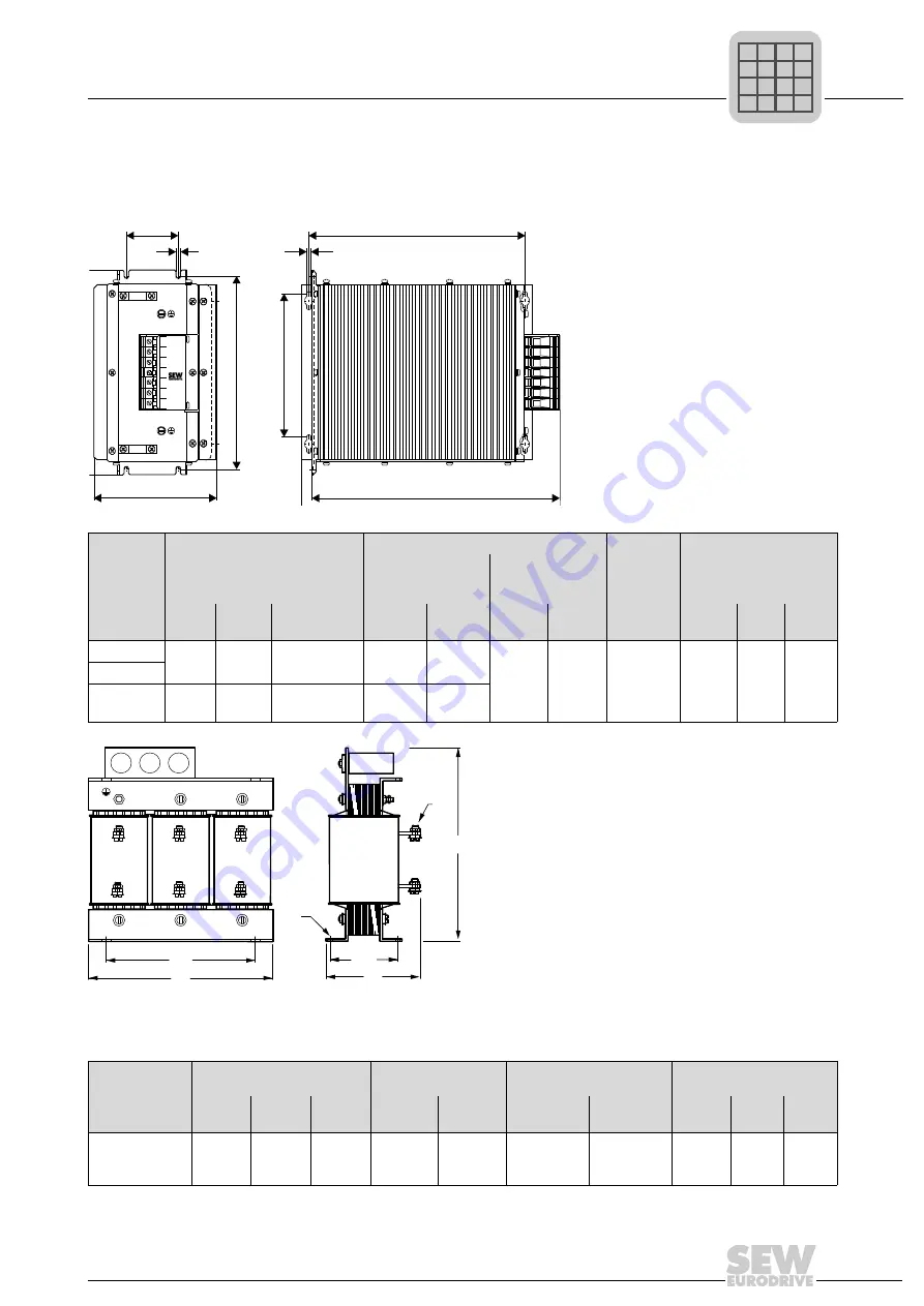 SEW Movitrac B Operation Instructions Manual Download Page 237