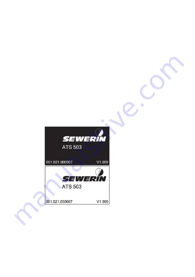 sewerin ATS 501 Operating Instructions Manual Download Page 22