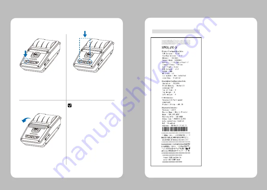 SEWOO LK-P24 Quick Manual Download Page 12