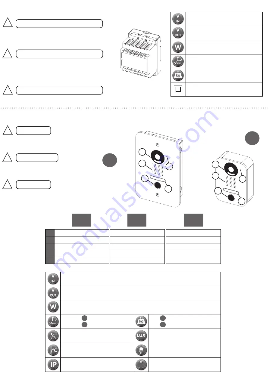 Sewosy CARE-IN KVA1 Installation Instructions Manual Download Page 3