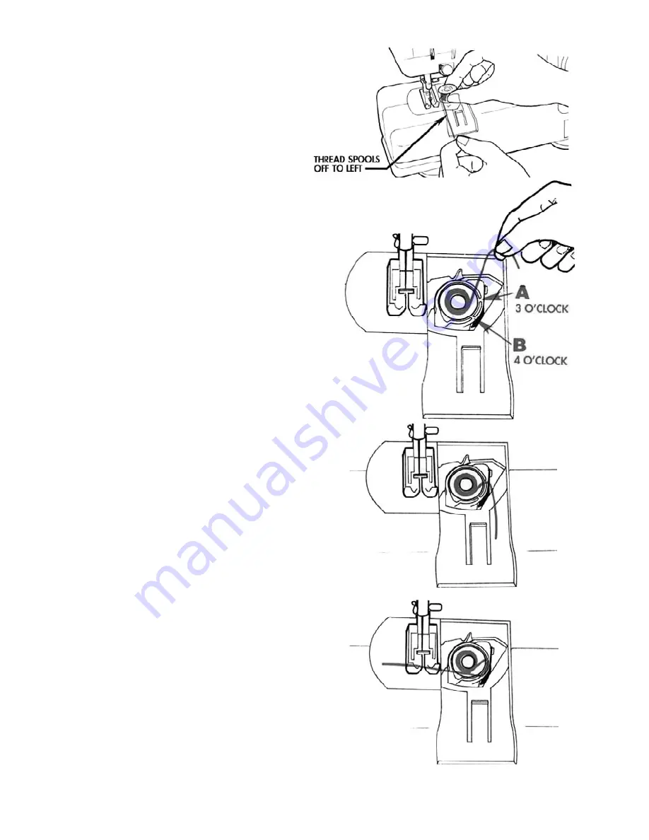 SewPro QuikStitch SP-402 Owner'S Manual Download Page 9