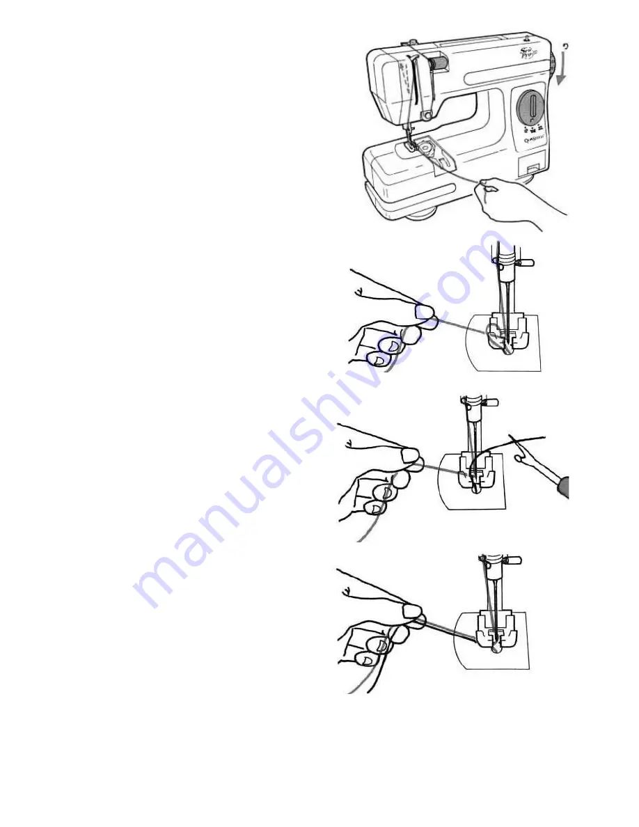 SewPro QuikStitch SP-402 Owner'S Manual Download Page 12