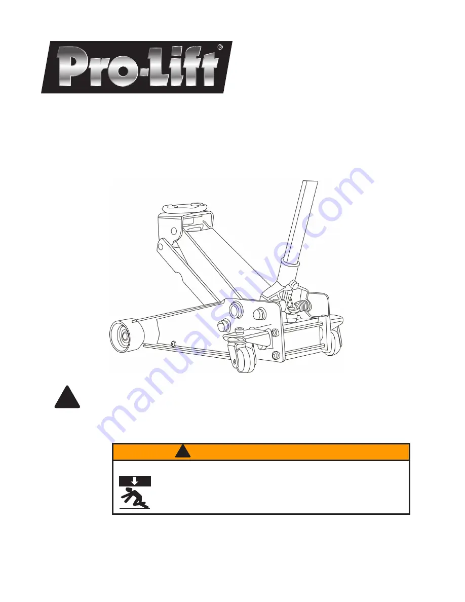 SFA Pro-Lift G-4030 Скачать руководство пользователя страница 7